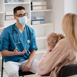 Pediatric care visit