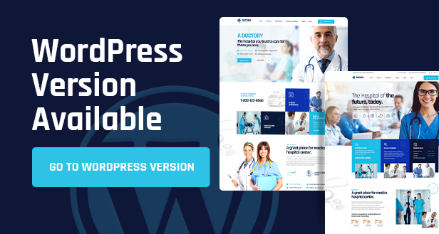 Doctery | Hospital, Healthcare and Medical HTML Template - 1