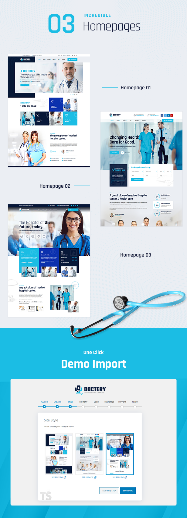 Chủ đề Doctory WordPress